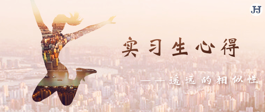 君合成长|实习生心得—遥远的相似性