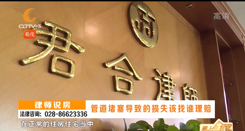 管道堵塞导致的损失该找谁理赔